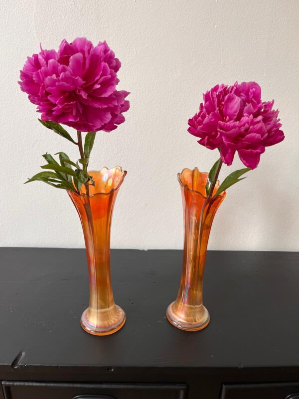 Carnival glass vazen - Afbeelding 4
